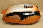 Vtg Used Oem Honda CL350 K3 Fuel Gas Tank Orange W/ Cap & Emblems 17500-318-670. Fixed Price $219.99.