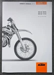 New Genuine 2015 Ktm 85SX Mx B/w & S/w Motocross Owners Manual 3213172EN. Fixed Price $40.88.