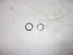Cutch Plate Lock Nut And Washer Honda 1984 Cb 650 Sc Nighthawk. Fixed Price $10.00.