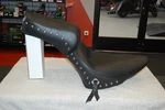 Mustang Seat (75076) Harley 2000-2006 Softail 1 Piece 2-UP Chrome Studded. Fixed Price $445.00.