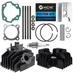 Niche Cylinder Piston Head Kit Yamaha PW80 Big Wheel BW80 21W-11111 1983-2006. Fixed Price $93.95.