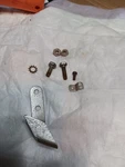 Harley Davidson Hummer Lightweigh Fork Cable Guide Clamp 1948-59. Fixed Price $30.00.