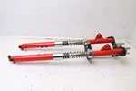 1966 Yamaha Twin Jet 100 YL1 YL-1 Front Forks Shocks Springs W/ Tree Clamp. Fixed Price $157.50.