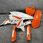 Ktm 50SX Complete Oem Plastics Kit With Graphics Fenders Side Cover 2016-2023. Fixed Price $145.00.