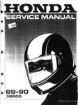 1989-1990 Honda GB500 Motorcycle Service Repair Manual. Fixed Price $125.00.