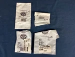 New In Packs Oem Harley Davidson Miscellaneous Nuts, 7643W, 7624, 7682, 7676*. Fixed Price $16.00.