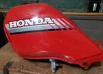 1985-87 Honda Atc 250ES Big Red Gas Fuel Tank Oem W/ Keihin Petcock Rust Free. Fixed Price $650.00.
