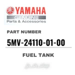 Yamaha Genuine Oem Parts Fuel Tank 5MV-24110-01-00 For YZ125. Fixed Price $565.96.