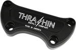 Thrashin Supply Co. 1" Handlebar Clamp Machine Cut Black Anodized TSC-2800-4. Fixed Price $56.35.