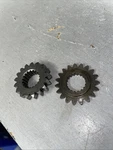 1990 86-90 Suzuki Primary & Governor Gears #8. Fixed Price $22.00.