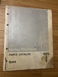 1965 Aermacchi Harley Sprint 250CC 350CC Parts Catalog 99455-72A. Fixed Price $48.85.