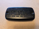 Honda CBR1000R Hurricane 87-88 Master Cylinder Cap 45513-MM5-006. Fixed Price $10.89.