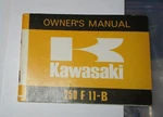 Kawasaki Factory Owner's Manual 1974 F11-B 250 W/ Wiring Diagram 99997-851. Fixed Price $65.98.