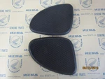 Honda C110, CA110, C115 Used Gas Tank Knee Pads 17661-011-000, 17662-011-000. Fixed Price $69.50.