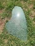 Tesla Model Y Left Front Laminated Window Glass Oem 20-26 Cracked Corner. Fixed Price $165.00.