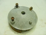 1954 Bsa Ariel Rear Front Wheel Brake Plate With Shoes Part # 42-5614 Cast In. Fixed Price $35.00.