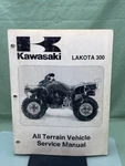 Genuine Kawasaki 99924-1187-01 Service Manual Lakota 300. Fixed Price $31.30.