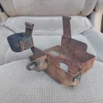 Vintage Original 1978 Honda CB400T Steel Battery Box Tray Bracket. Fixed Price $29.96.
