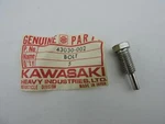 43030-002 Nos Kawasaki Bolt Lever Adjusting KZ400 S3 H1 Mach Iii Iv H2 S24P. Fixed Price $29.99.