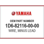 Yamaha Wire, Minus Lead 1D6-82116-00-00 Oem New. Fixed Price $19.35.