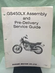 Genuine Suzuki MS-6001E-03 GS450LX Assembly And Pre-delivery Service Guide. Fixed Price $25.58.