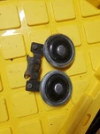 1984-1985 Honda Shadow VT700 Oem Horns Pair High & Low Tone W/ Bracket. Fixed Price $18.00.