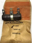 Nos Harley-davidson Headlamp Resistor Oem 74546-67 Amf Robison Hd. Fixed Price $29.99.