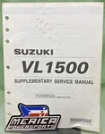 Genuine Suzuki 99501-39340-03E VL1500 Supplementary Service Manual 2001. Fixed Price $15.14.