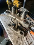 Honda CR125R Fork Top Bridge Triple Clamp Tree 1986 53230-KS6-000. Fixed Price $60.00.