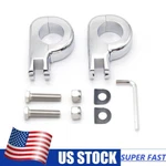 Chrome Footpegs Mounts Clamps Brackets 32MM For Harley Low Rider /st 2018-2023. Fixed Price $26.99.