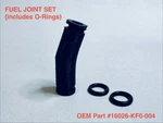Honda Carburetor Fuel Joint Pipe Set 16026-KF0-004 W/ O-rings XR250R XL600. Fixed Price $39.98.