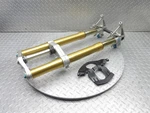 2010 09-10 Aprilia RSV4R Front Left Right Fork Suspension Damper Triple Tree Oem. Fixed Price $598.49.