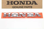 New Genuine Honda Chrome Rear Trunk Emblem 2004-2017 GL1800 Goldwing Oem #Z35. Fixed Price $28.79.