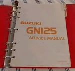 Suzuki 1982 Gn 125 250 Oem Supplementary And Service Manuals 99500-31000-03E. Fixed Price $59.99.