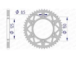 4553 Compatible With Ktm 525 Exc Racing Six Days 2003-2007 Allum Crown. Fixed Price $104.82.