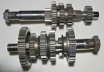 Suzuki 100 Transmission Shafts Gears 24120-48001 24131-48701 1978-1981. Fixed Price $59.95.