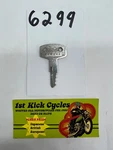 Nos Yamaha Motorcycle Key Genuine Japan Original Oem Pre Cut # 6299. Fixed Price $22.99.