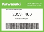 Kawasaki Genuine Guide-chain,rr 12053-1460. Fixed Price $15.70.