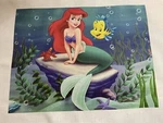 1 Disney Princess Ariel Quilt Block Sewing Square Kid Diy Lap The Little Mermaid. Fixed Price $14.99.