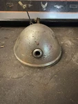 Old Harley Knucklehead Panhead Flathead Chopper Light Bucket 723F. Fixed Price $145.00.