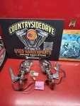 Harley Shovelhead Panhead Fog Lamp Passing Lights Mount Bracket Spot Front End. Fixed Price $405.00.