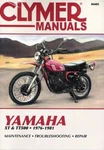 New Printed Book 1976-1981 Yamaha XT500 & TT500 Repair Service Shop Manual M405. Fixed Price $42.00.