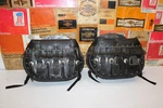 Harley-davidson Knucklehead Flathead Panhead Leather Saddlebags Speed King Buco. Fixed Price $600.00.
