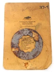 Genuine Benelli Montgomery Wards 125 175 Steel Clutch Disc FFA-14016 H8107/1 Nos. Fixed Price $15.52.