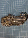 1937-57 Harley 45" Flathead Cam Timing Cover 131-372 Chromed. Fixed Price $140.00.