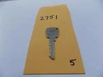 Oem Nos Original Yamaha Motorcycle Pre-cut Key / # 2751. Fixed Price $17.00.