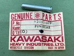 Qty New Genuine Kawasaki 92043-079 Pin, Footrest. Fixed Price $7.89.