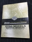 Harley Davidson 2000 Dyna Models Official Factory Service Manual Oem 99481-00. Fixed Price $179.99.