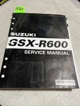 2004 Suzuki GSX-R600 Motorcycle Service Manual P/n: 99500-35090-03E. Fixed Price $52.44.