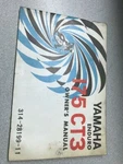 Yamaha Enduro I75 CT3 Owners Operators Manual Oem. Fixed Price $119.95.